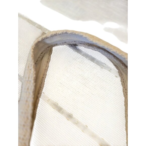 Handmade Crochet Granny Square Tote Bag With Multicolor Pattern & Beige Base - Picture 8 of 11